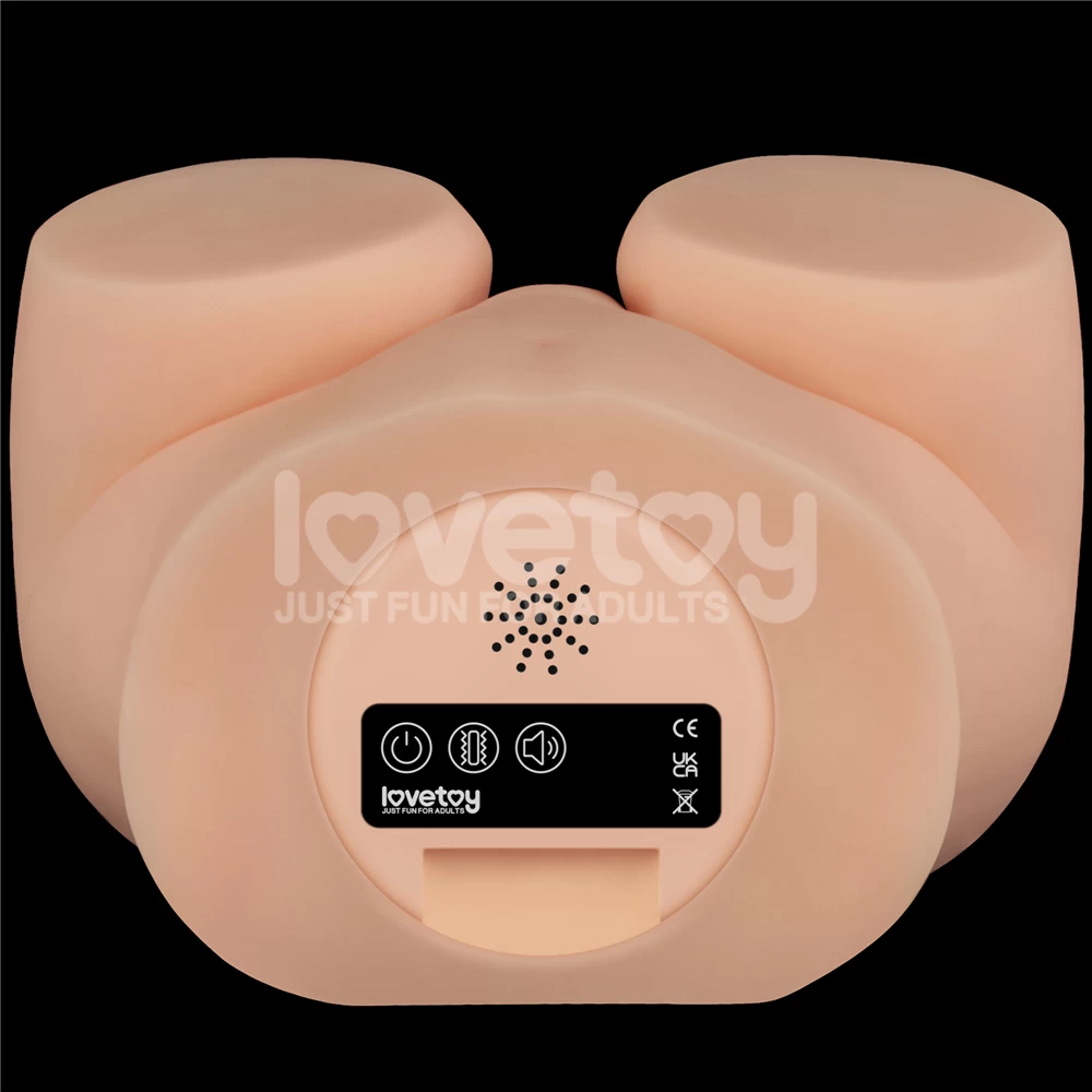 Lovetoy Streetgirl Sensation Pulse mông giả rung hút có âm thanh kích thích
