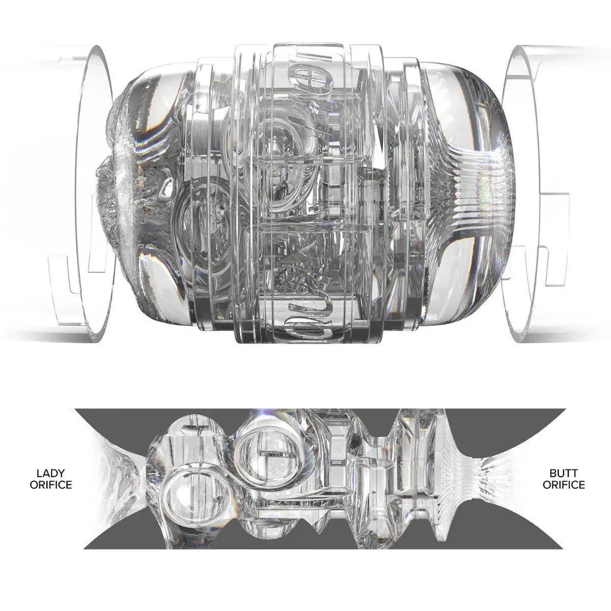 Fleshlight Quickshot Autumn Falls cốc thủ dâm hai đầu trong suốt chất liệu mềm mại kích thích cực mạnh