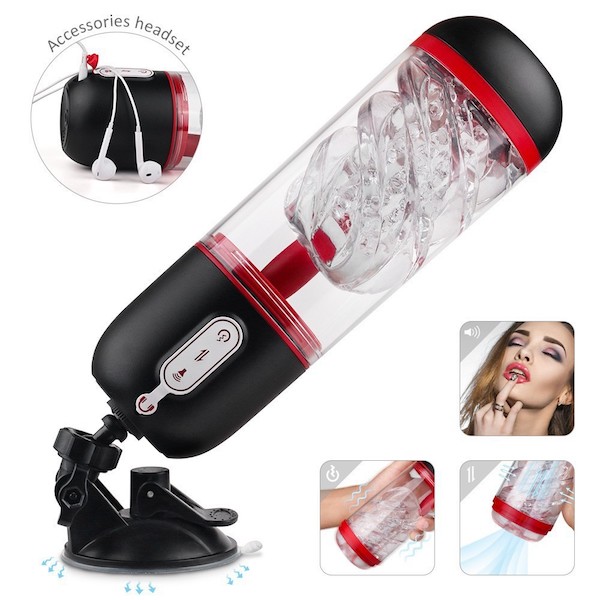 S-hande VIVEK Máy Thủ Dâm Rung Co Bóp Gắn Tường Kích Thích