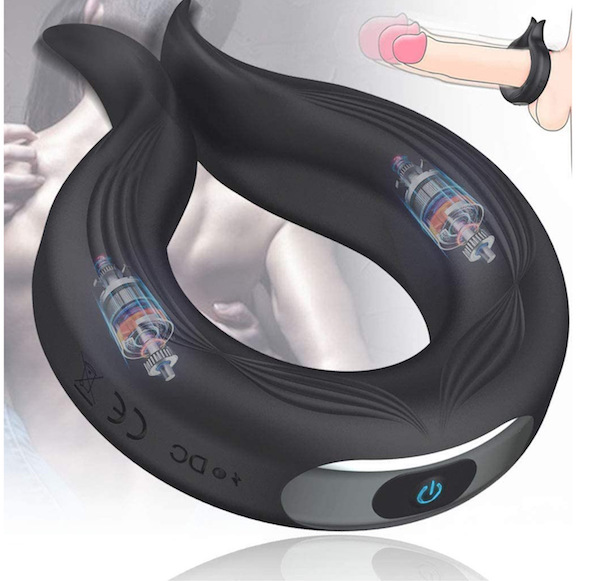 Vòng rung đeo dương vật cao cấp remote điều khiển dễ dàng
