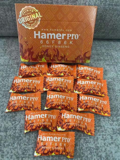 Kẹo Sâm Hamerpro Vị Mật Ong Tăng Cường Sinh Lý Nam