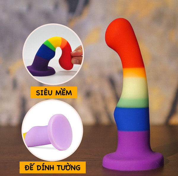 Dương Vật Giả Silicone Siêu Mềm Avant Pride P1 Dính Tường Dương Vật Giả Silicone Siêu Mềm Avant Pride P1 Dính Tường