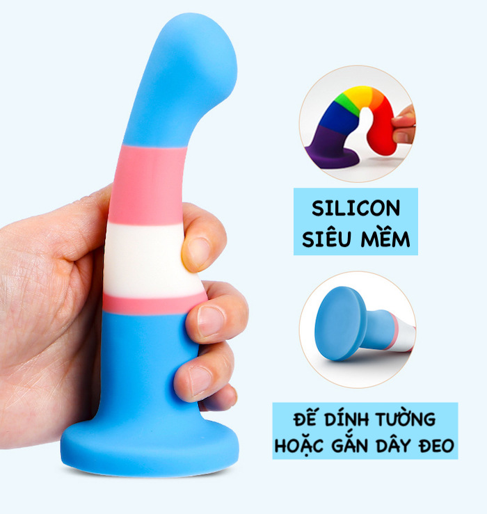 Dương Vật Giả Dính Tường Avant Pride P2 Silicone Mềm Siêu Thật