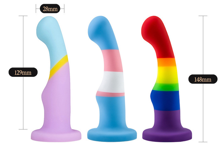 Dương Vật Giả Dính Tường Avant Pride P2 Silicone Mềm Siêu Thật