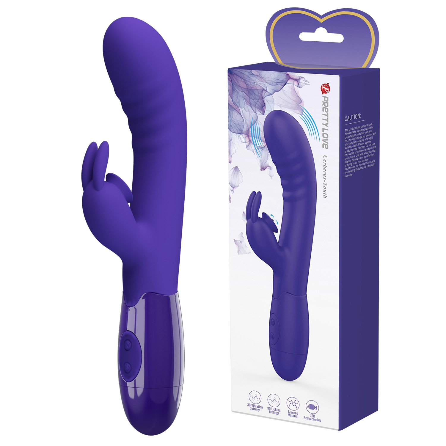 Sỉ Dương vật giả Pretty Love Cerberus máy massage tai thỏ 30 chế độ kích thích nhập khẩu Sỉ Dương vật giả Pretty Love Cerberus máy massage tai thỏ 30 chế độ kích thích nhập khẩu