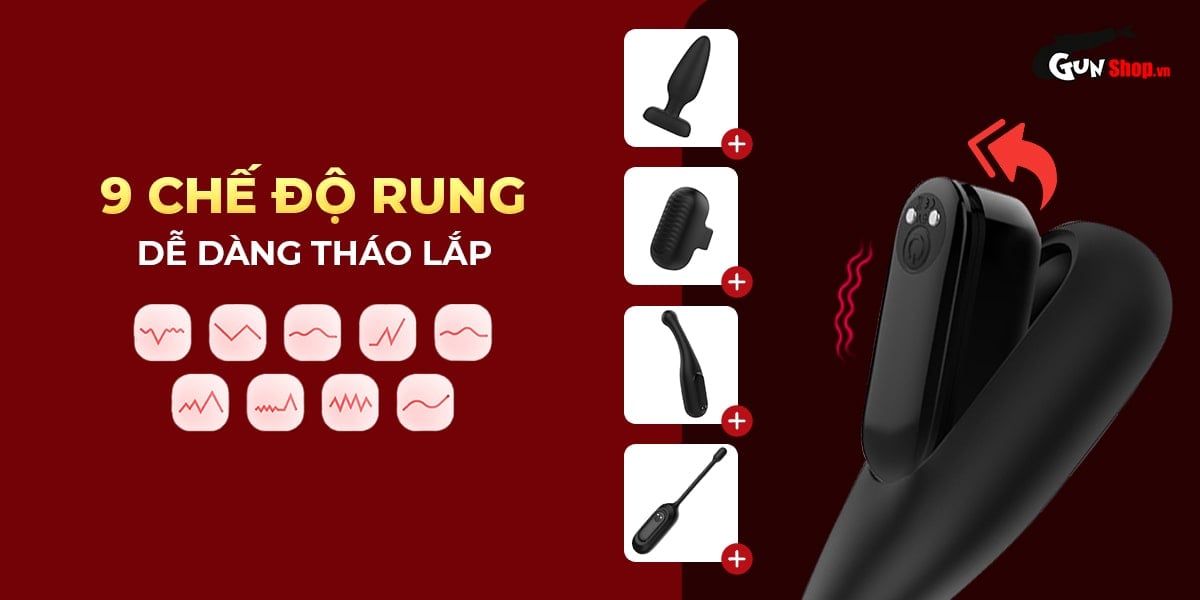 Bộ dụng cụ hỗ trợ tình dục S-Hande The Girl Kit tăng khoái cảm