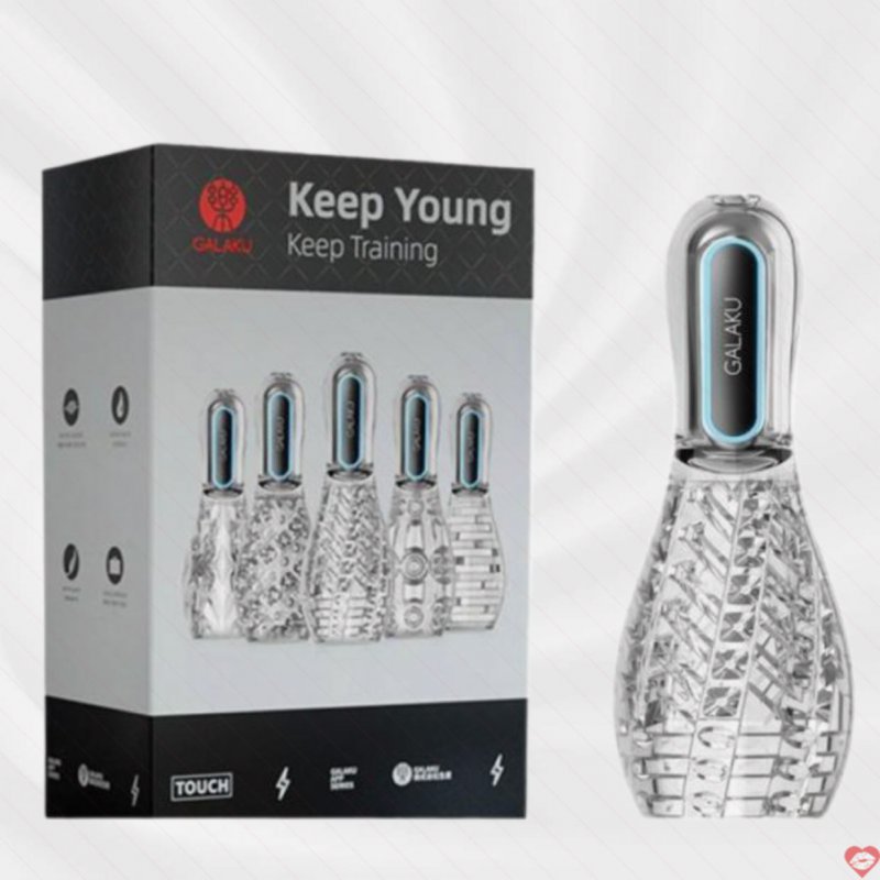 Âm đạo giả trong suốt Galaku Keep Young cốc thủ dâm nguỵ trang hình chai Bowling