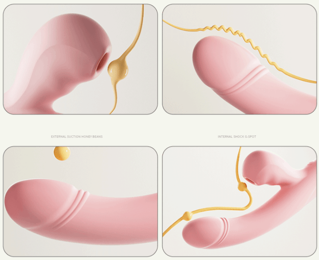 Dương Vật Giả Jiuuy Gummy Stick Rung Ấm Kích Thích G Dương Vật Giả Jiuuy Gummy Stick Rung Ấm Kích Thích G