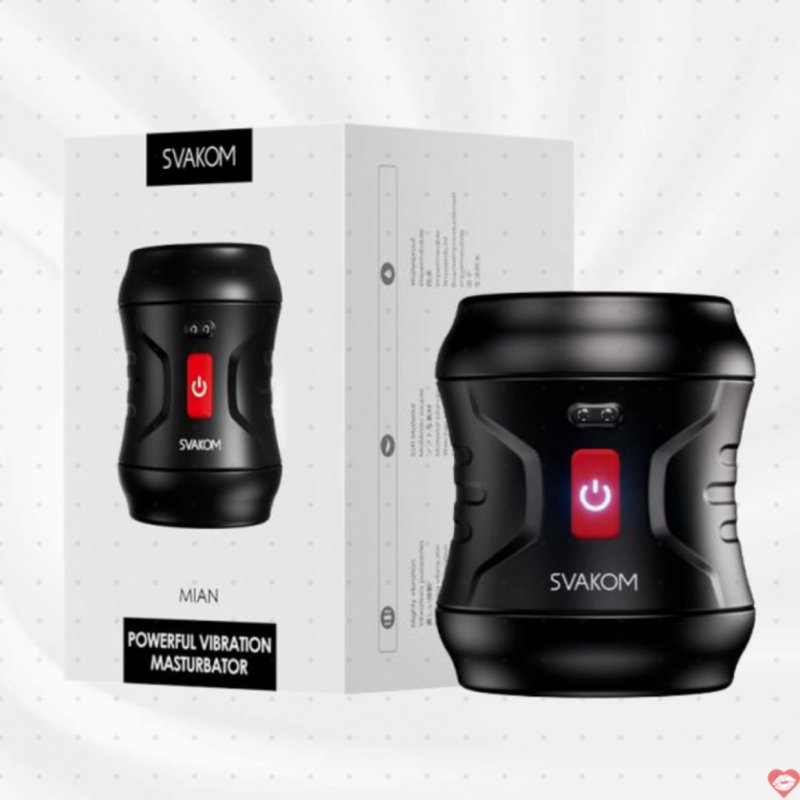 Âm đạo giả Svakom Mian điều khiển qua app máy thủ dâm cao cấp