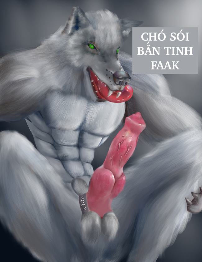 Dương vật giả chó sói FAAK Hellfire rung mạnh bắn tinh thật