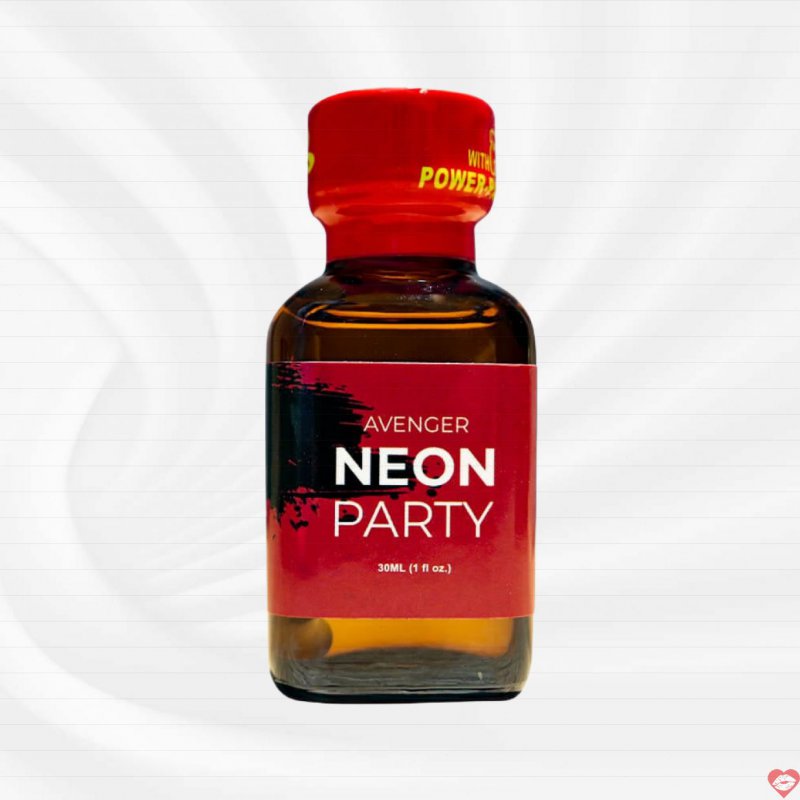 Chai hít tăng khoái cảm Popper PWD Avenger Neon Party Red  - Chai 30ml