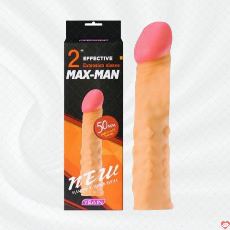 Bao Cao Su Đôn Dên Maxman Tăng Kích Thước 2cm Kích Thích 