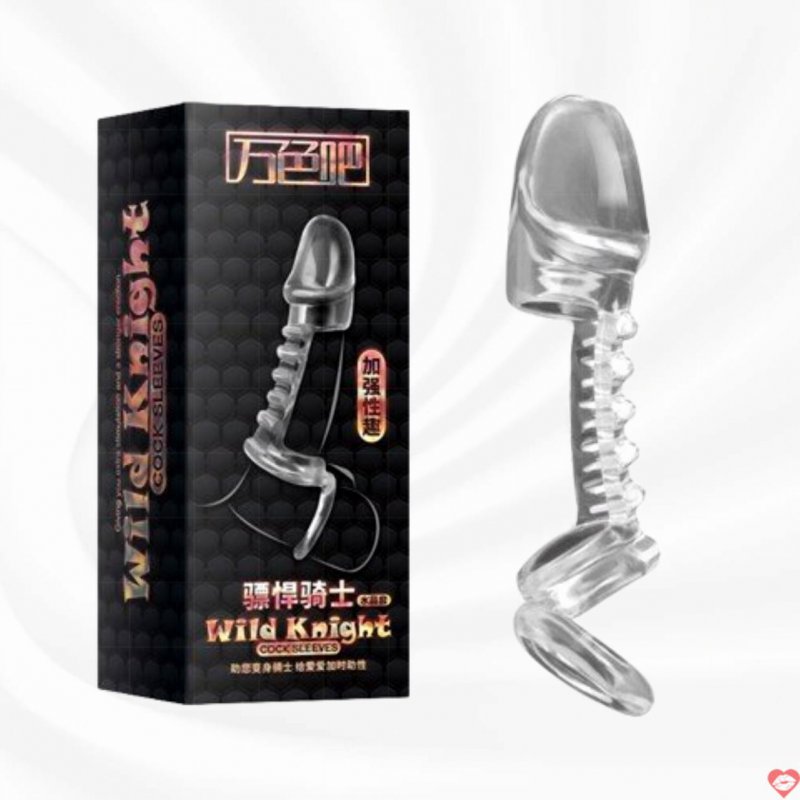 Bao cao su đôn dên hở thân Wild Knight vòng thắt siêu chắc 