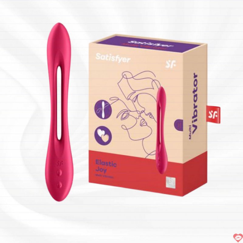 Máy rung cho nữ Satisfyer Elastic Joy thay đổi hình dạng linh hoạt