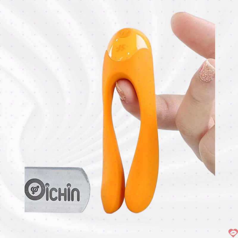 Satisfyer Candy Cane máy rung ngón tay kích thích nhũ hoa và cô bé
