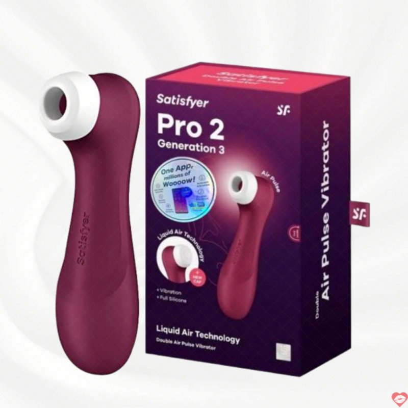 Máy bú mút đa chức năng Satisfyer Pro2 thế hệ 3 điều khiển từ xa qua app