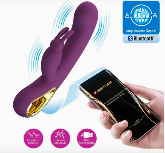 Dương vật giả Pretty Love Liam đa năng điều khiển app rung mạnh 