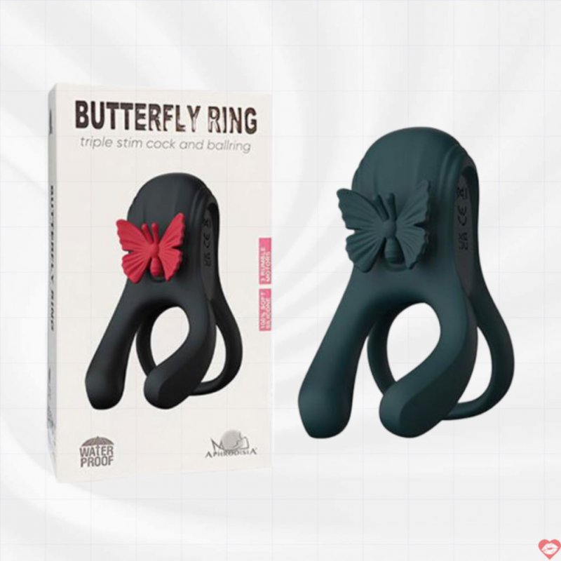 Vòng rung đôi Butterfly Ring 2 tăng khoái cảm cực mạnh 