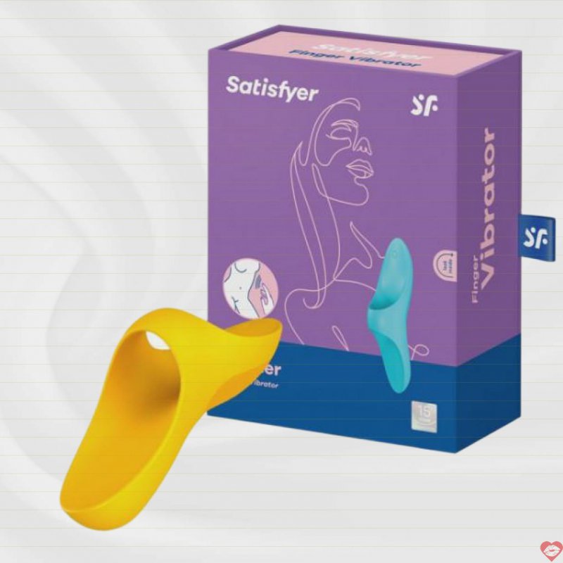 Sextoys ngón tay rung Satisfyer High Fly Teaser Finger Vibrator cao cấp nhập khẩu Đức