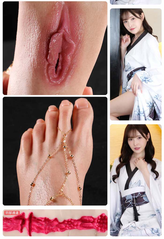 Review Bàn chân kiêm âm đạo nguyên khối Idol Hashimoto Arina 3D Silicone Siêu Mềm giá rẻ