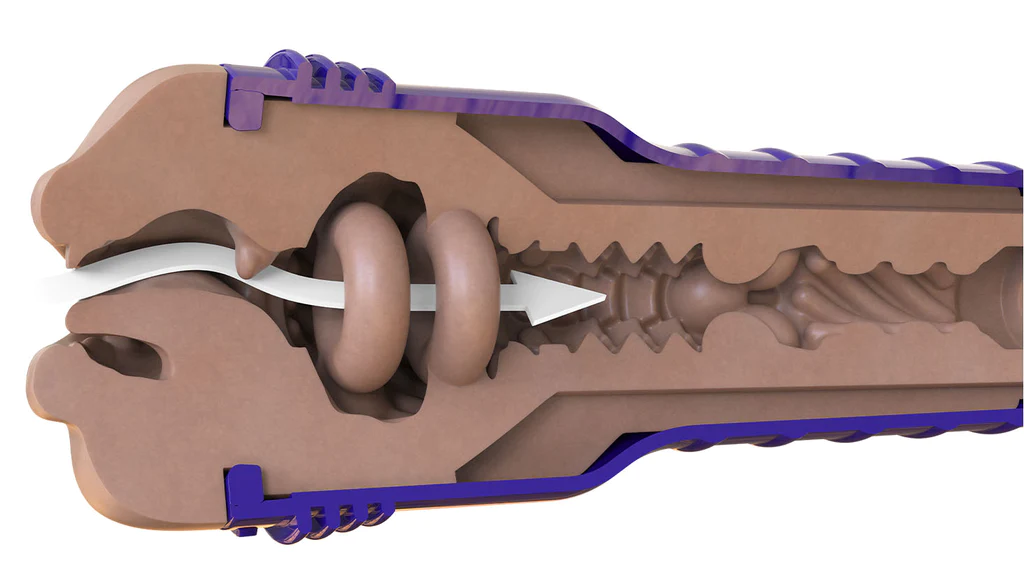 Âm đạo giả Fleshlight Boost Blow Turbo Tech trải nghiệm mơn trớn