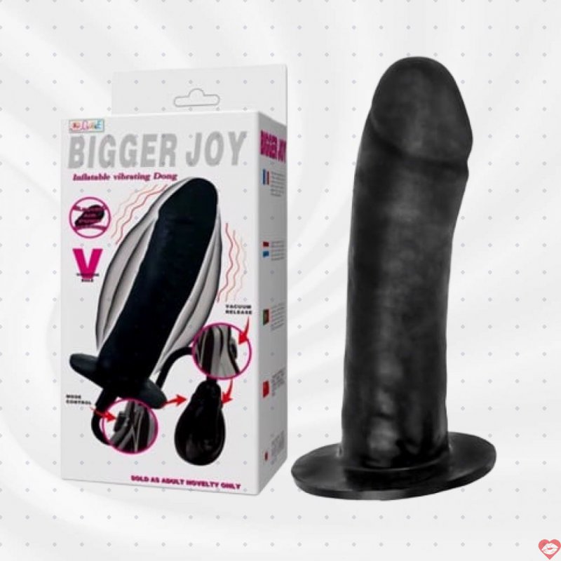 Dương Vật Giả Tự Động Lybaile Bigger Joy Đế Gắn Tường Kích Thích 
