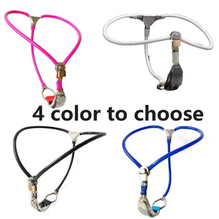 Quần lót bạo dâm thép không gỉ đai trinh tiết nữ độc đáo