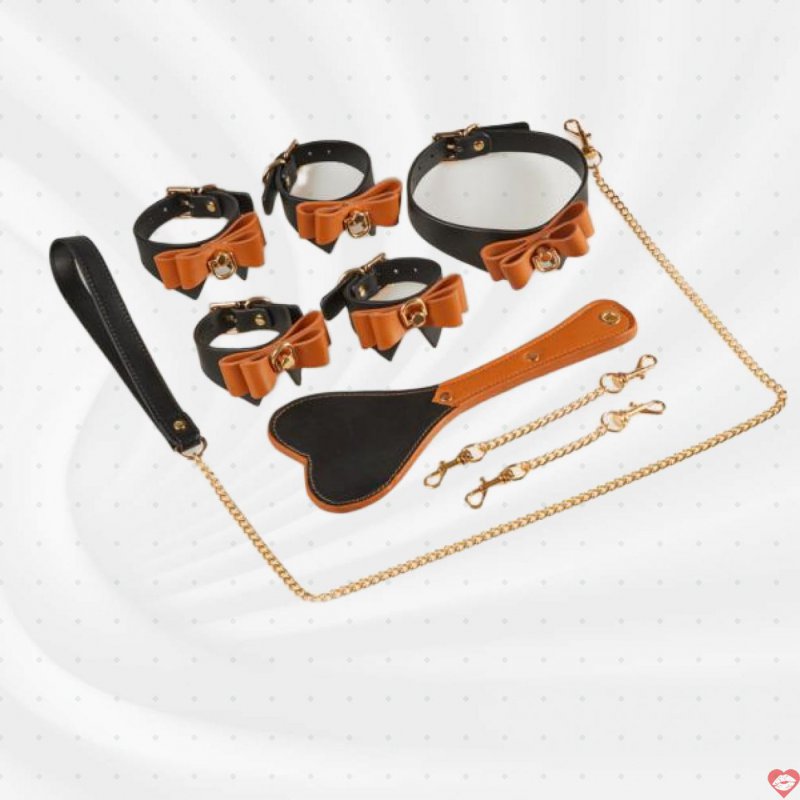 Đồ chơi bạo dâm Runyu da thật cho trải nghiệm nô lệ đỉnh cao 