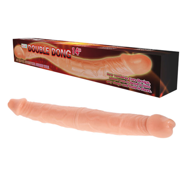 Dương Vật Giả 2 Đầu Baile Double Dong 14 inch Siêu Mềm