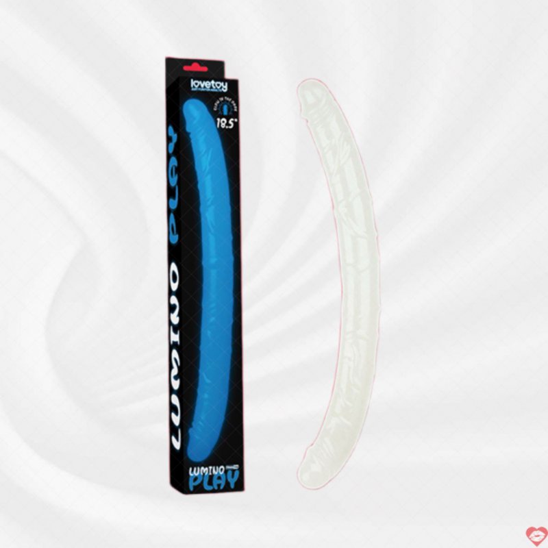 Lovetoy Lumino Play 2 Đầu 185 Inch Dương Vật Giả Cao Cấp 