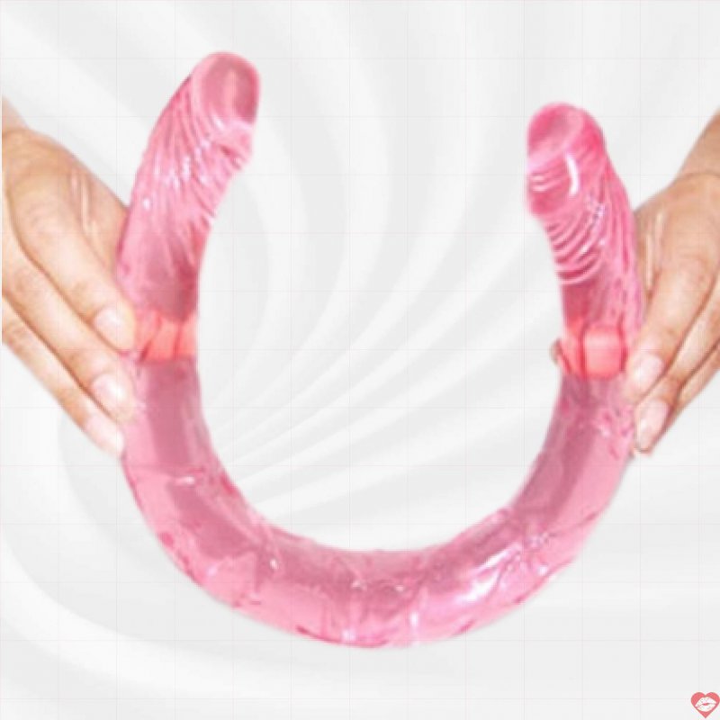 Dương Vật 2 Đầu Silicon Mềm Dài Kích Thích Đỉnh Cao 