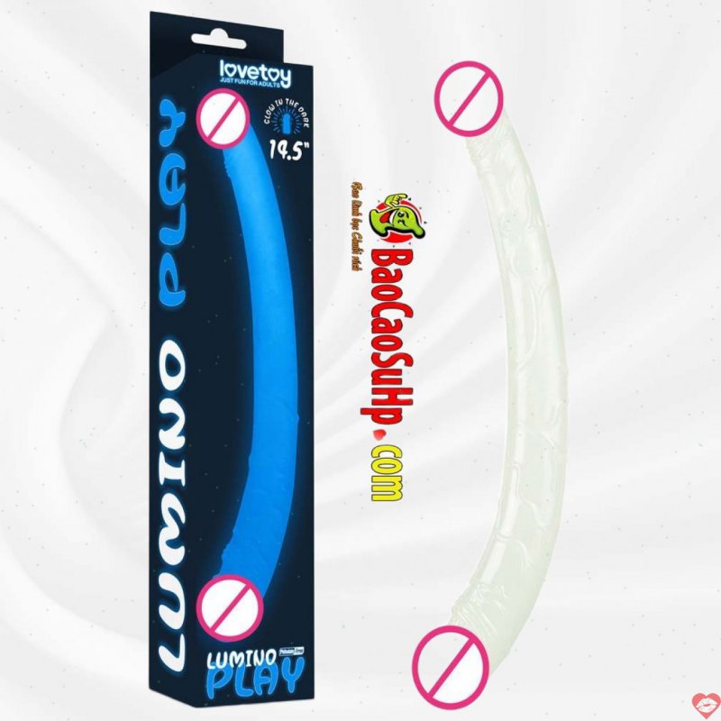 Dương Vật 2 Đầu Lumino Play Phát Sáng Kích Thích Đêm Nay 