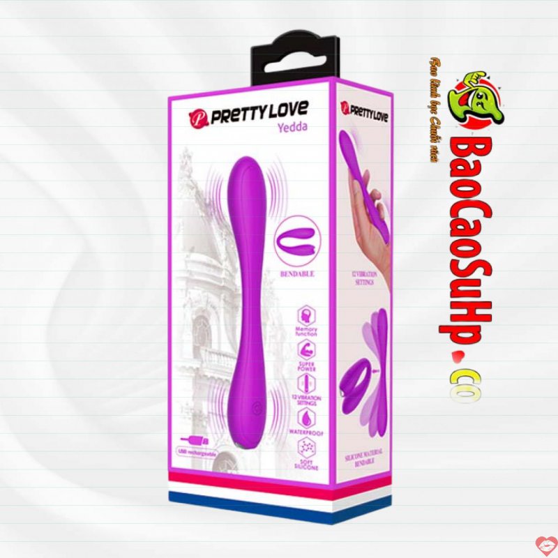 Máy Rung Đa Năng Prettylove Yedda 12 Chế Độ Kích Thích Điểm G Cực Sướng 