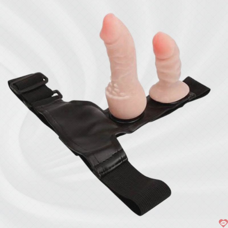 Dương vật dây đeo 2 đầu 2 chức năng – Phụ kiện Les hấp dẫn
 