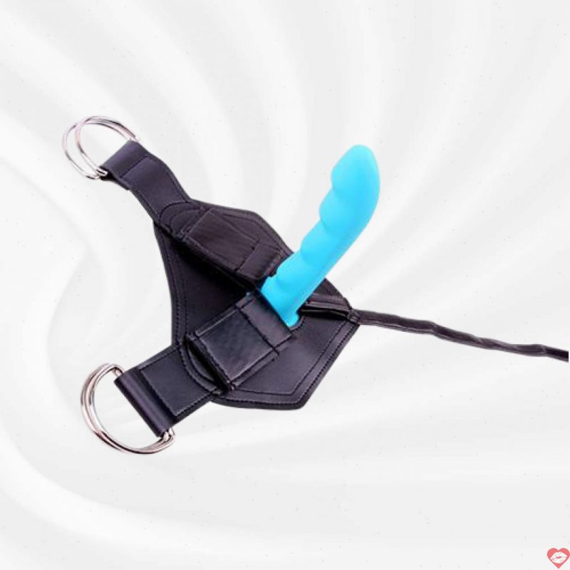 Dương vật răng cưa dây đeo siêu mềm mại cho Les mê say 