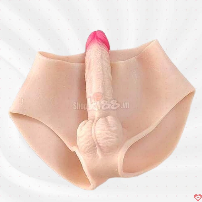 Quần silicon giả dương vật mềm mại cho Nam Les đeo thoải mái 