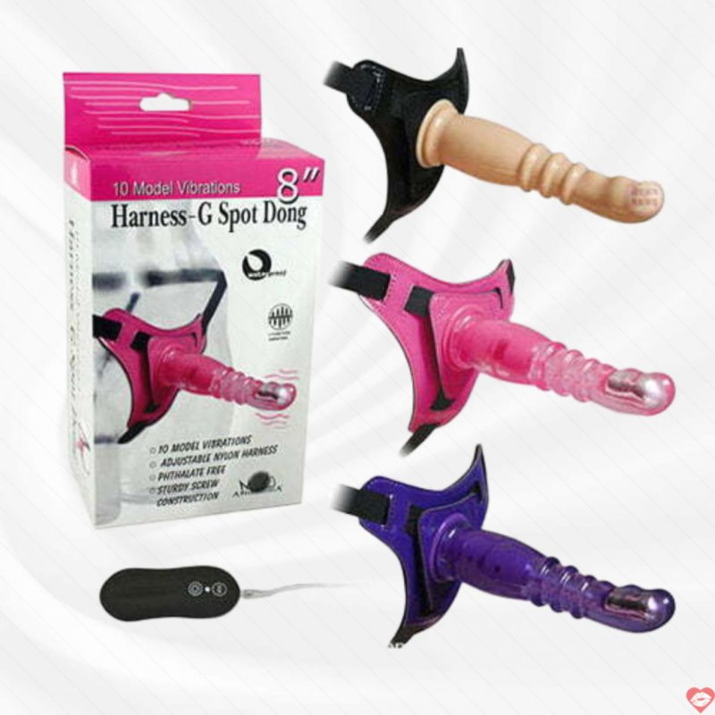 Đồ Chơi Tình Dục Rung Mini Dây Đeo Cho Les Tăng Khoái Cảm 