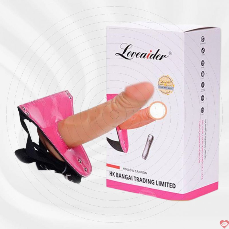 Loveaider dây đeo rung rỗng mạnh mượt kích thích cực đỉnh 
