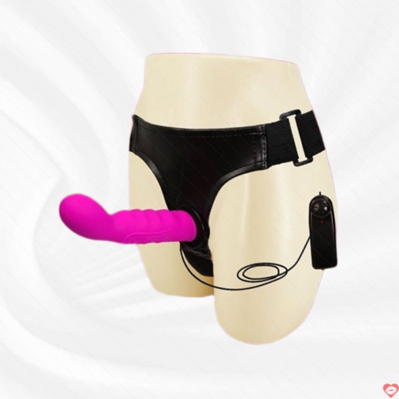 Dương vật giả dây đeo Baile Ultra Harness rung mạnh sục sâu 
