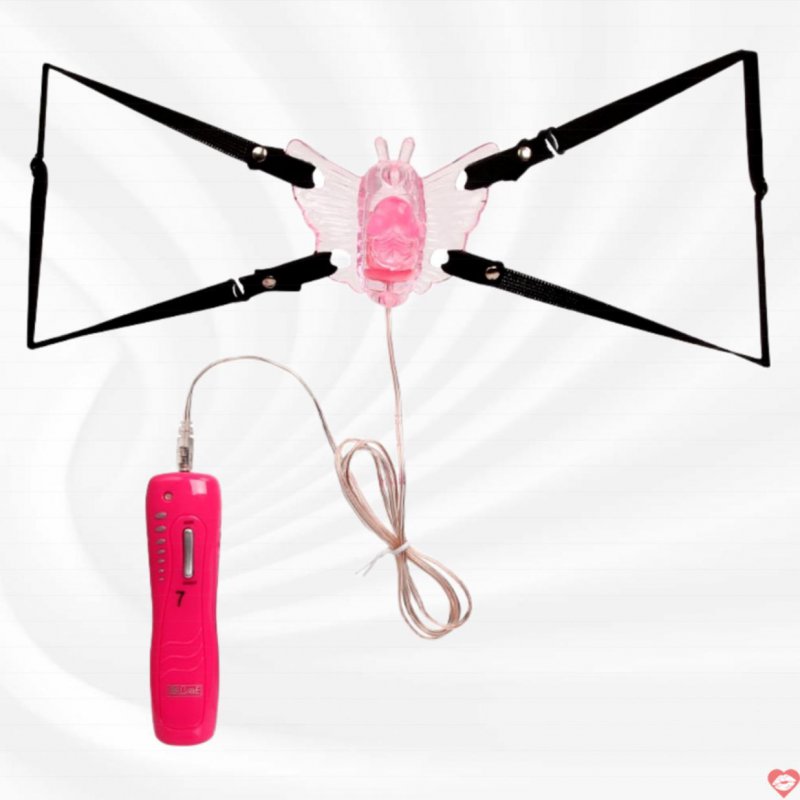 Dương vật giả mini rung đeo dây con bướm kích thích cực mạnh 