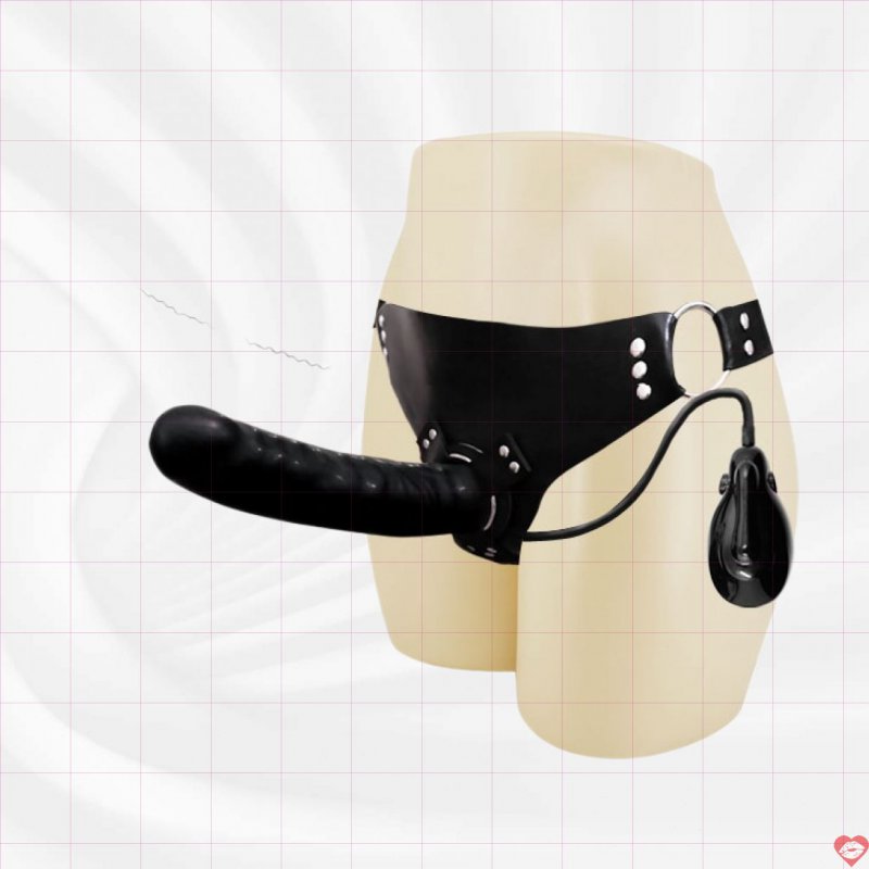 Dương vật dây đeo bơm hơi tự động kích thích cực mạnh cho nàng 