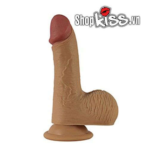 Dương vật giả Lovetoy Nature Cock Luca có kèm dây đeo