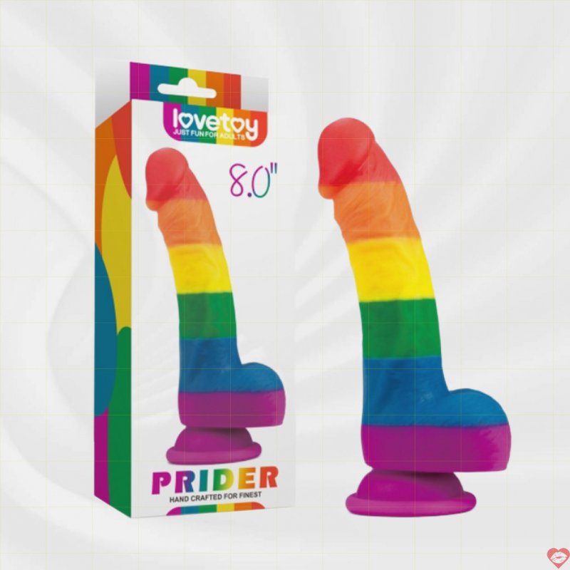 Lovetoy Prider 8.0 Dương Vật Giả Dính Tường Siêu Thật, Bán Chạy 