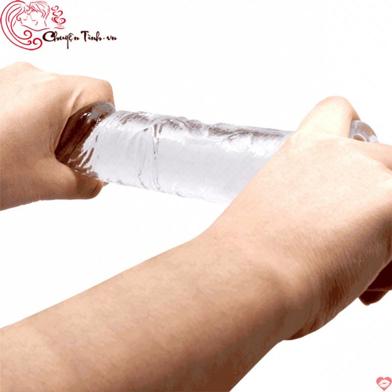 Dương Vật Giả Trong Suốt Gắn Tường Kích Thích Mạnh Mẽ 