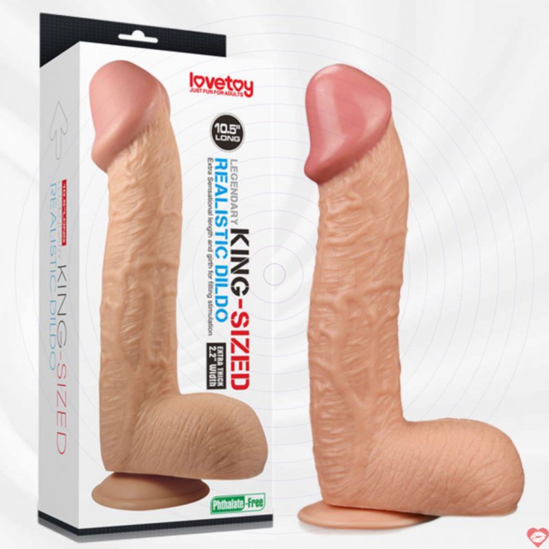 Dương Vật Giả Gắn Tường Lovetoy King Size 10.5 Inch