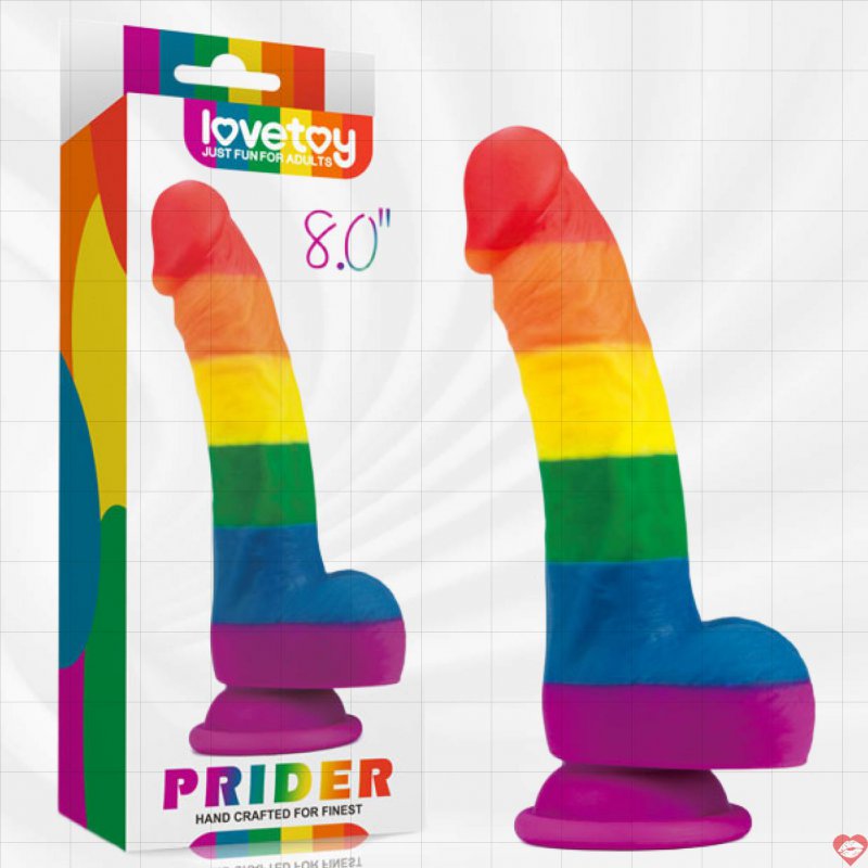 Dương Vật Giả Gắn Tường LoveToy Prider 8″