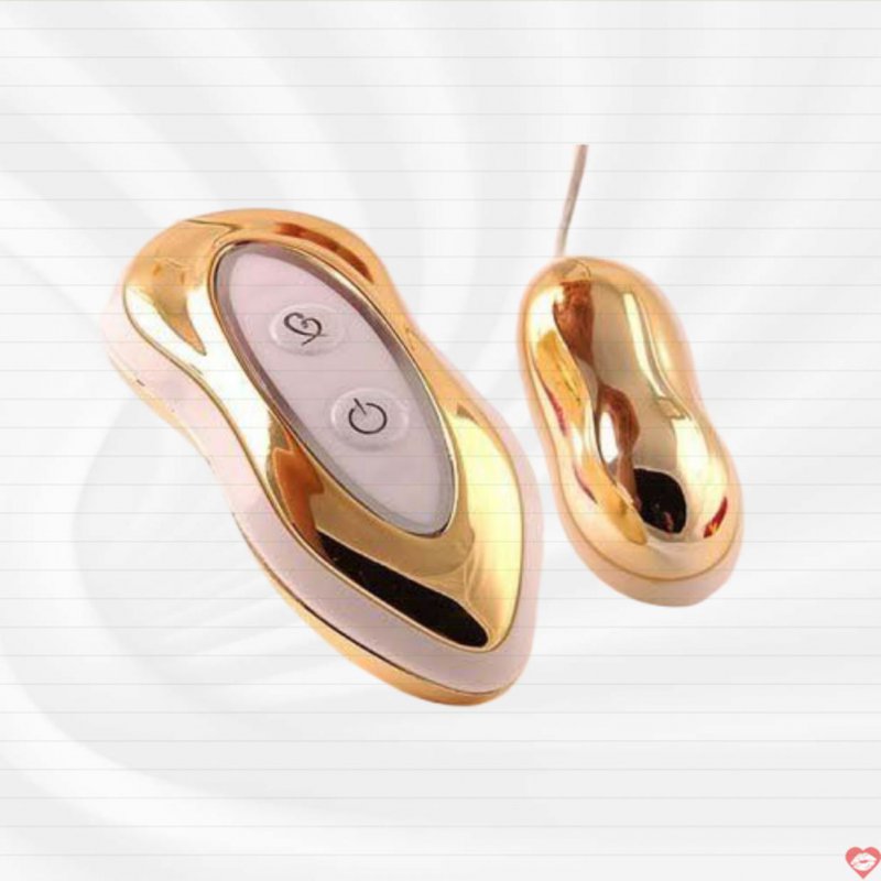Trứng rung mạ vàng cao cấp kích thích tình dục nữ Golden 