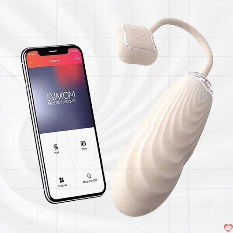 Trứng rung cao cấp kết nối qua app Svakom Aravinda