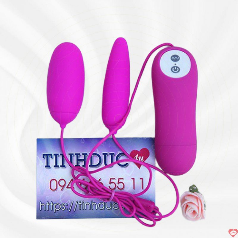 Pretty Love Irma hai đầu silicone mềm mịn rung cực mạnh