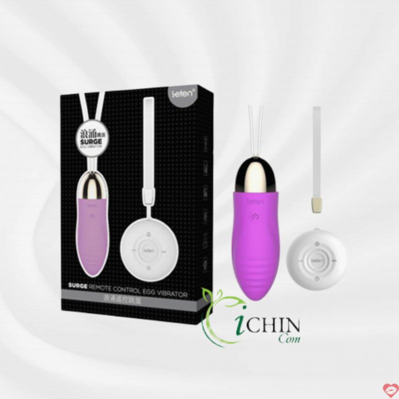 Trứng rung leten Surge pin sạc điều khiển từ xa